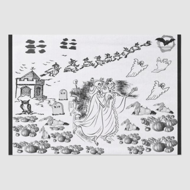 The Haunted Ceremony - Tissue Paper (Front)