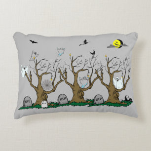 The Haunted Graveyard- Decorative Cushion