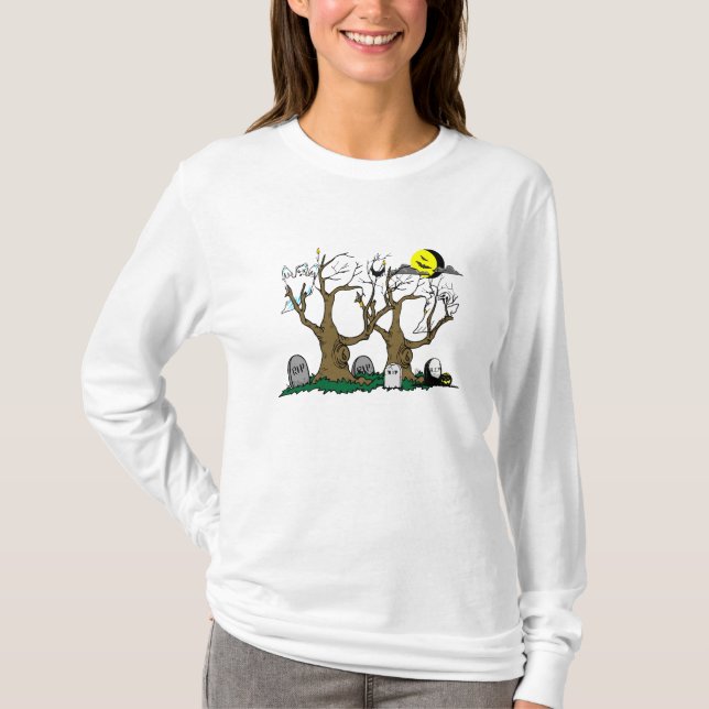 The Haunted Graveyard - T-Shirt (Front)