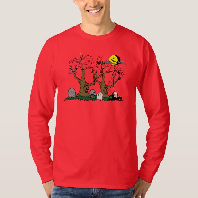 The Haunted Graveyard - T-Shirt (Front)