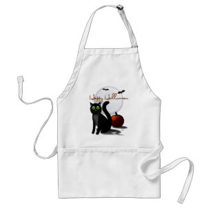 The Haunted Hills Folk Art HALLOWEEN Standard Apron