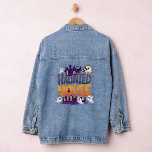 The Haunted House: Feast of the Happy Spirits Denim Jacket