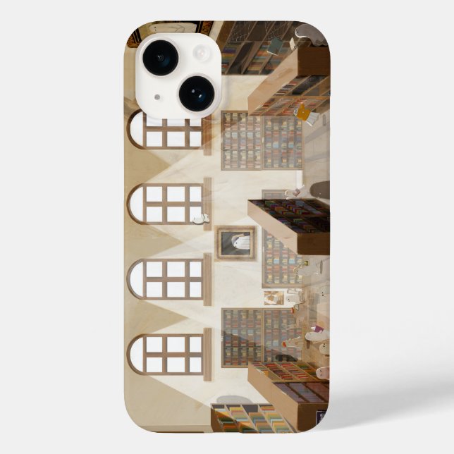 The Haunted Library Case-Mate iPhone Case (Back)