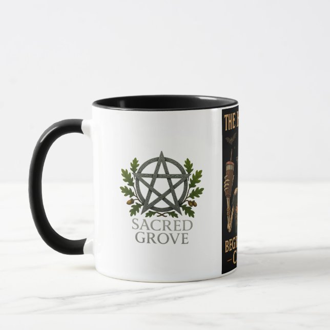 The Haunting Begins After Coffee Mug (Left)
