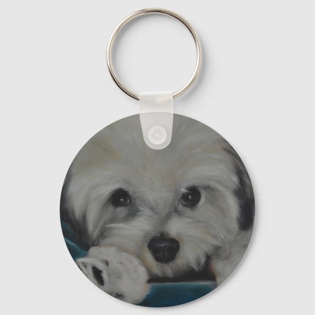The Havanese Key Ring (Front)