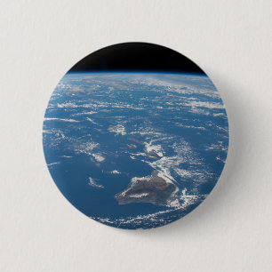 The Hawaiian Island Chain 6 Cm Round Badge