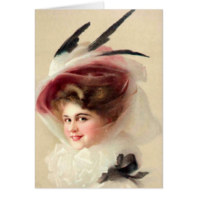 The Hawk Feathered Hat (Front)