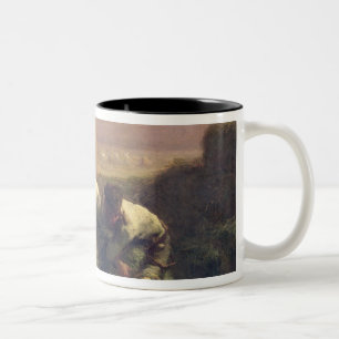The Hay Trussers, 1850-51 Two-Tone Coffee Mug
