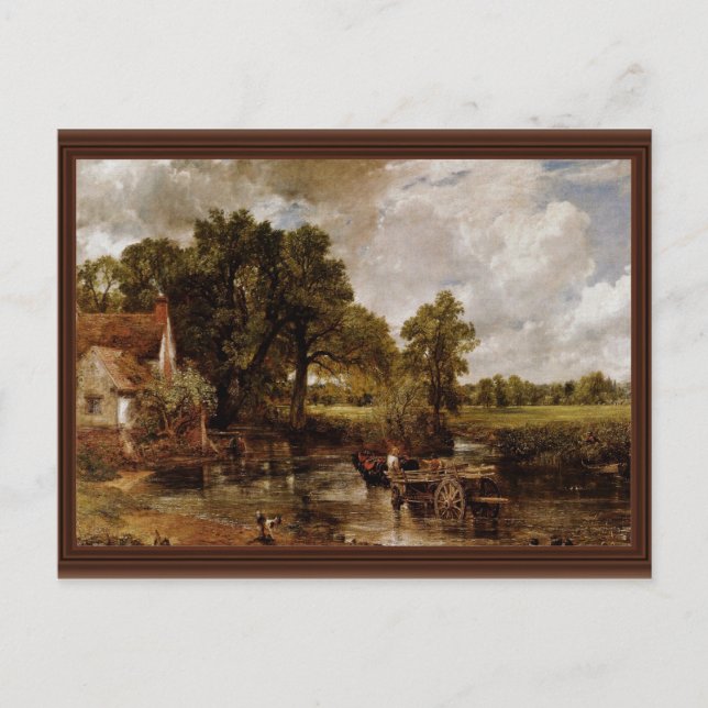 The Hay Wain By Constable John (Best Quality) Postcard (Front)