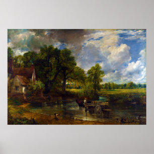 The Hay Wain by John Constable (1821) Poster