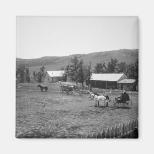 The Haylie Ranch, Crook County, Wyoming, c.1890 (b Magnet