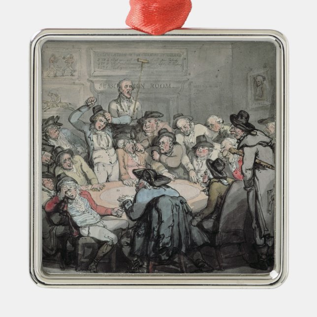 The Hazard Room Metal Tree Decoration (Front)