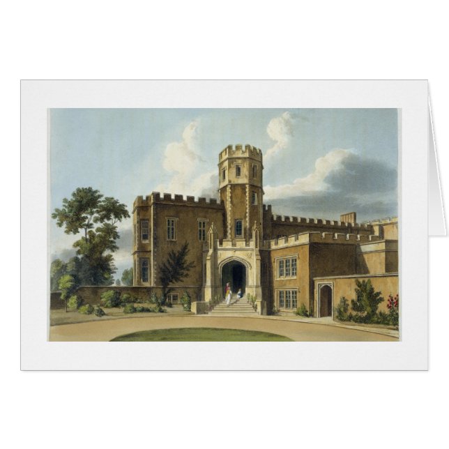 The Head Master's House, Rugby School, from 'Histo (Front Horizontal)