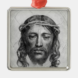 The Head of Christ, 1735 Metal Ornament