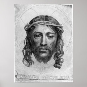 The Head of Christ, 1735 Poster