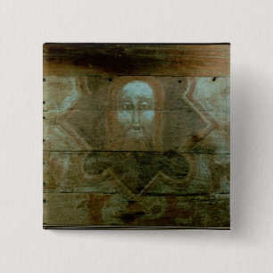The Head of Christ, c.1280 15 Cm Square Badge