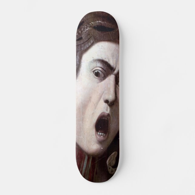 The Head of The Medusa by Michelangelo Caravaggio Skateboard (Front)