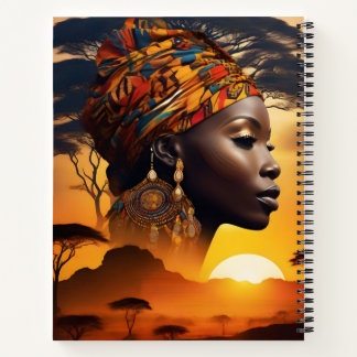 The Headwrap A Symbol of African Culture and Beau Notebook
