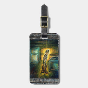 The Healer & Cross of Protection Luggage Tag