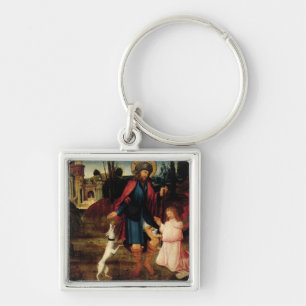 The Healing of Saint Roch Key Ring