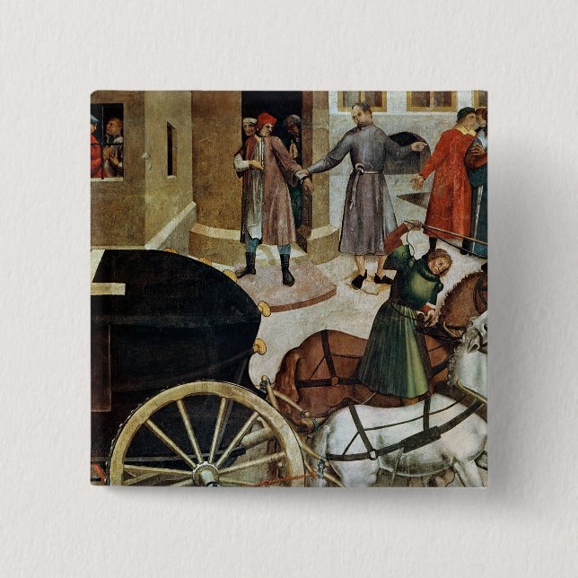 The Hearse 15 Cm Square Badge (Front)