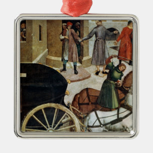 The Hearse Metal Tree Decoration