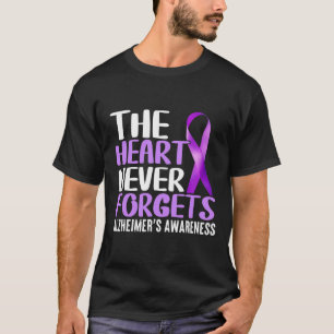 The Heart Never Forgets Alzheimer´s Awareness T-Shirt
