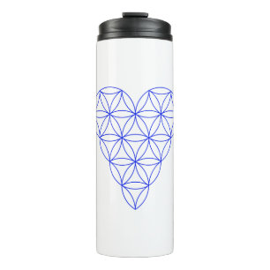The Heart Of Life – Blue/Wired.01 Thermal Tumbler