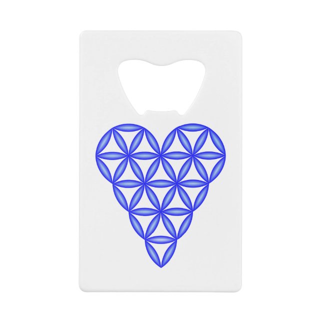 The Heart Of Life – Dark Blue/3D. (Front)