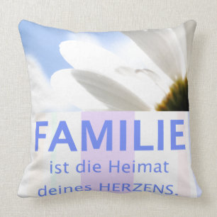 The Heart of Love Family - beautiful speeches quot Cushion