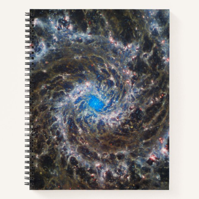 The Heart Of Messier 74 Notebook (Front)