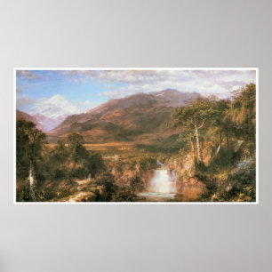 The Heart of the Andes, 1859 Poster