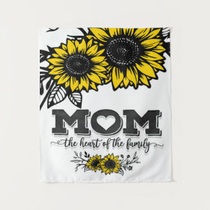 The heart of the family gift, Mother's Day Gift Tapestry