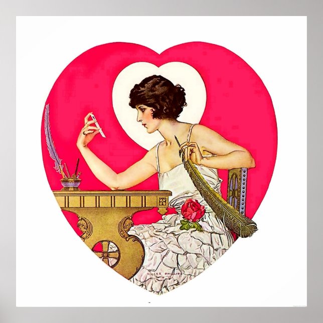 The Heart’s Desire by C Coles Phillips Poster (Front)