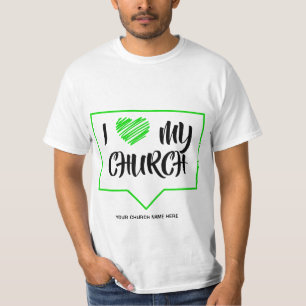 The Heartbeat Custom Church T-Shirt