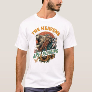 The Heavens Are Roaring Lion Religious T-Shirt