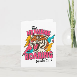 The Heavens Are Roaring Psalm 19 1 Bible Verse Boh Card