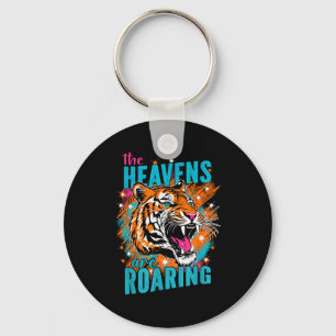 The Heavens Are Roaring Psalm 19_1 Christian Faith Key Ring