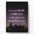 The Heavens Declare the Glory of God