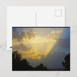 The Heavens Open Postcard