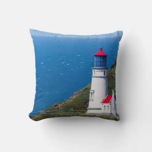 The Heceta Head Lighthouse Near Florence Cushion