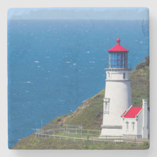 The Heceta Head Lighthouse Near Florence Stone Coaster