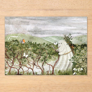 The Hedge-layer Spirit Acrylic Invitations