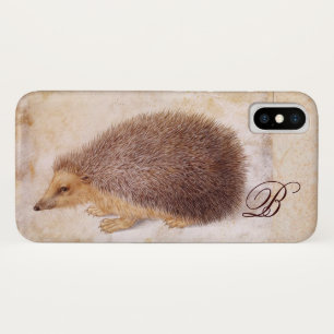 THE HEDGEHOG MONOGRAM iPhone X CASE