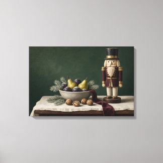 The Heirloom Guard Nutcracker Canvas Print