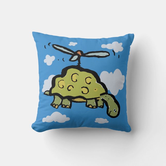 the helicopter tortoise cushion (Front)