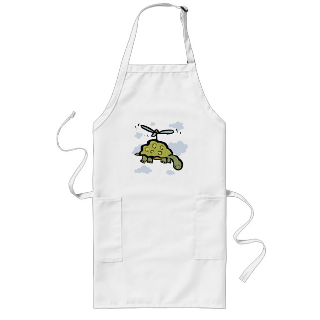 the helicopter tortoise long apron (Front)