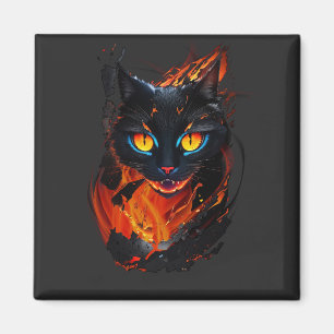 The Hell Cat Magnet