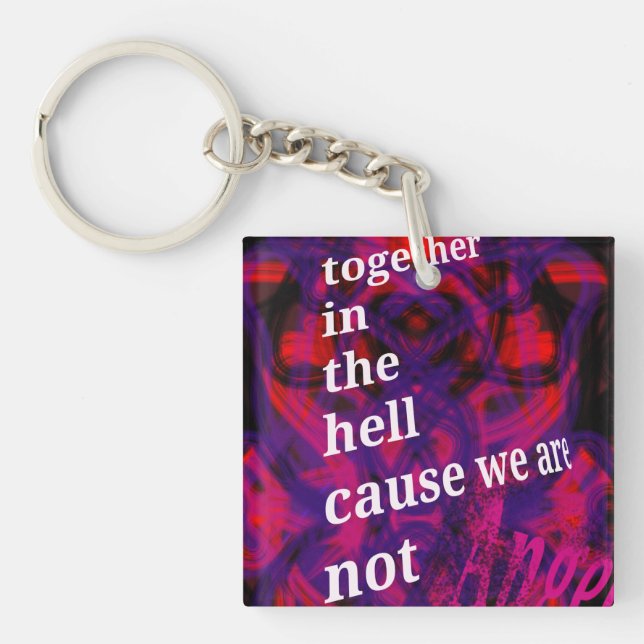 The hell key ring (Front)