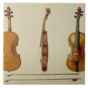 The Hellier violin made by Antonio Stradivarius (c Ceramic Tile